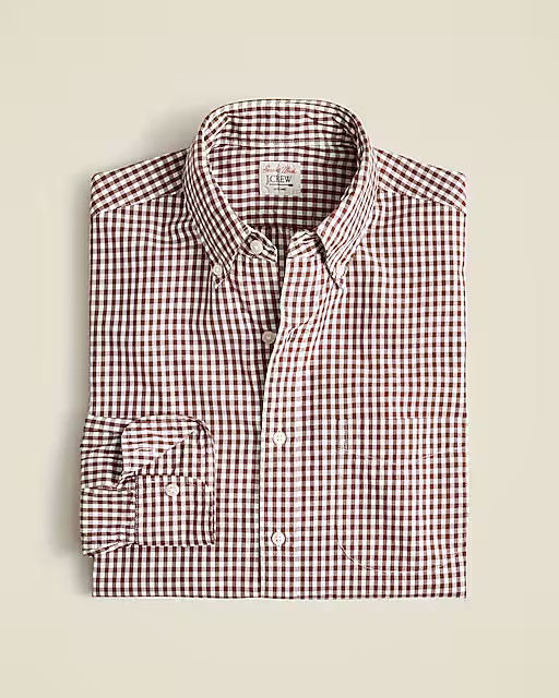 Secret Wash cotton poplin shirt | J. Crew US