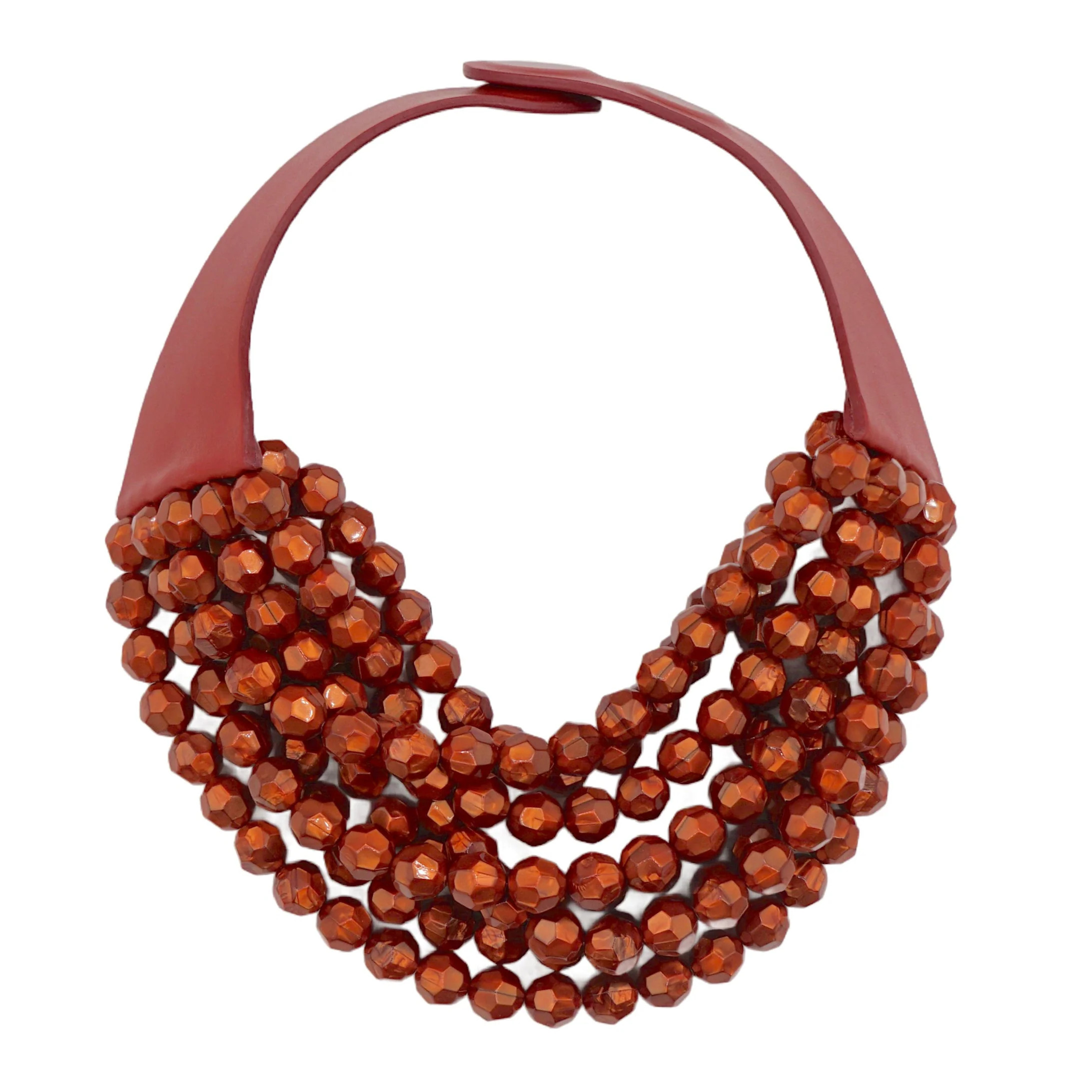 Bella Metallic Rust Necklace | Fairchild Baldwin