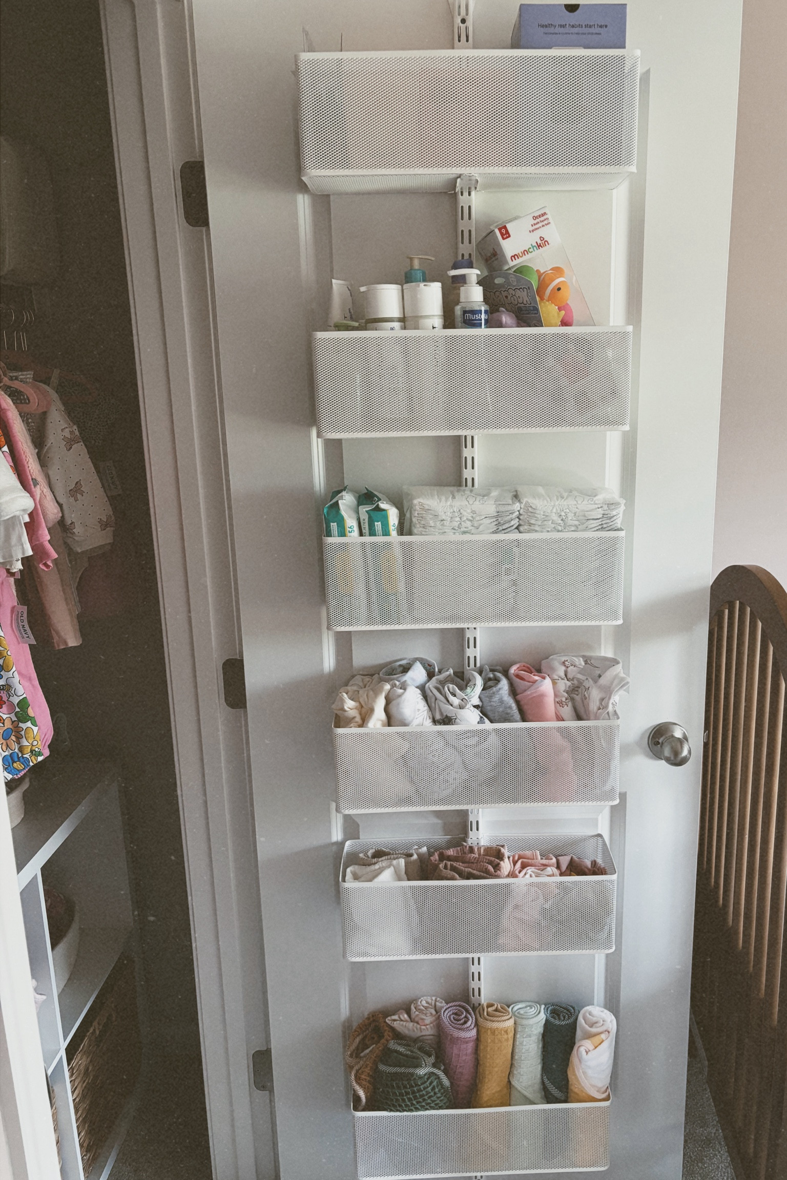 this is a STAPLE for any nursery or just in the house to provide more space! We got both the mesh and the wire and love them! 

#LTKfamily #LTKhome #LTKbaby