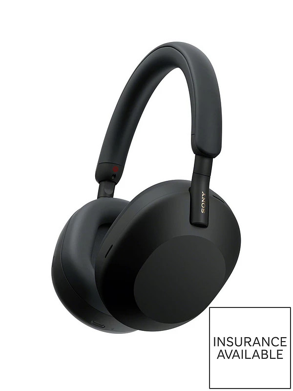 Sony WH-1000XM5 Noise-Cancelling Over-Ear Headphones - 30 hours battery life - Optimised for Alex... | Very (UK)