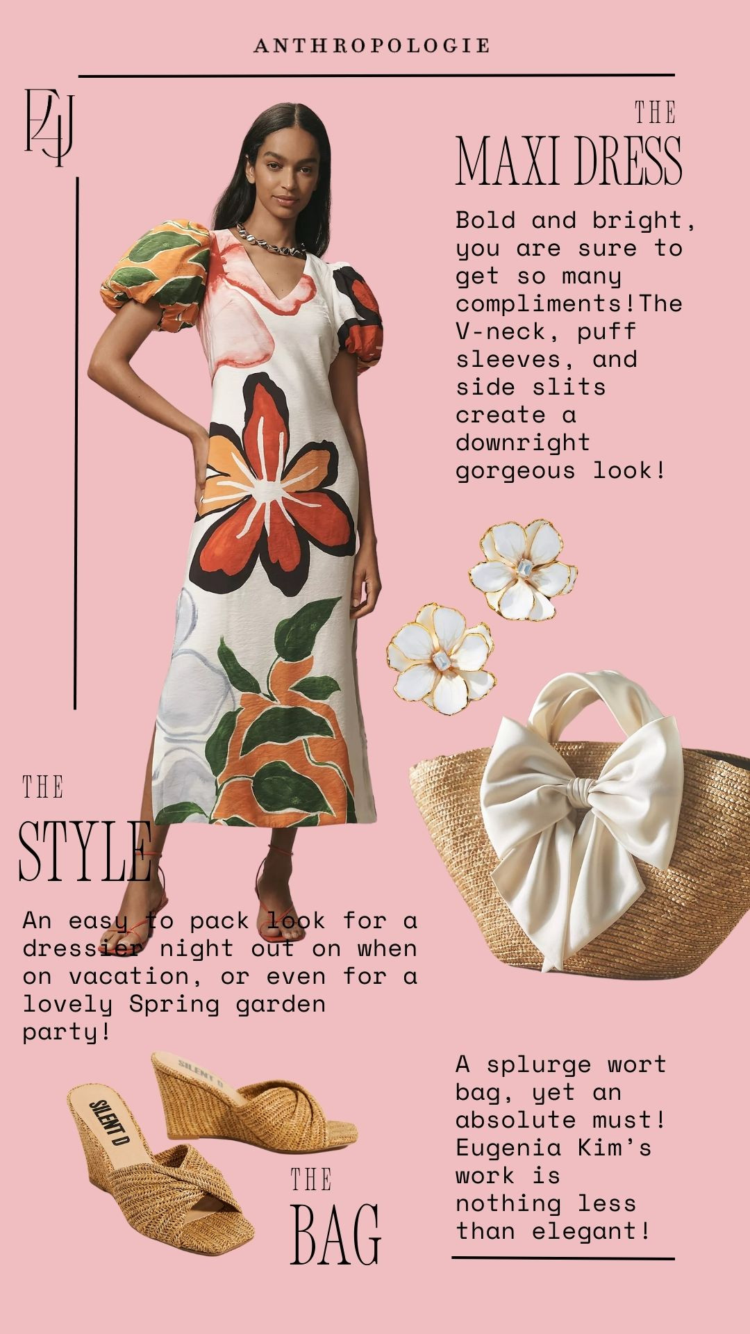 A beautiful look to wear while on vacation or even for a lovely Spring garden party! Now through March 10th, save 20% on orders of $100+. Use code "Anthro20" at checkout.

Fit4Janine, Anthropologie, Spring Outfits, Resort Outfits, Shoes, Accessories 

 

#LTKSaleAlert #LTKSeasonal #LTKStyleTip