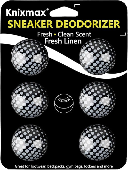Knixmax Sneaker Deodorizer Shoe Freshener Balls Fresh Linen | Amazon (US)