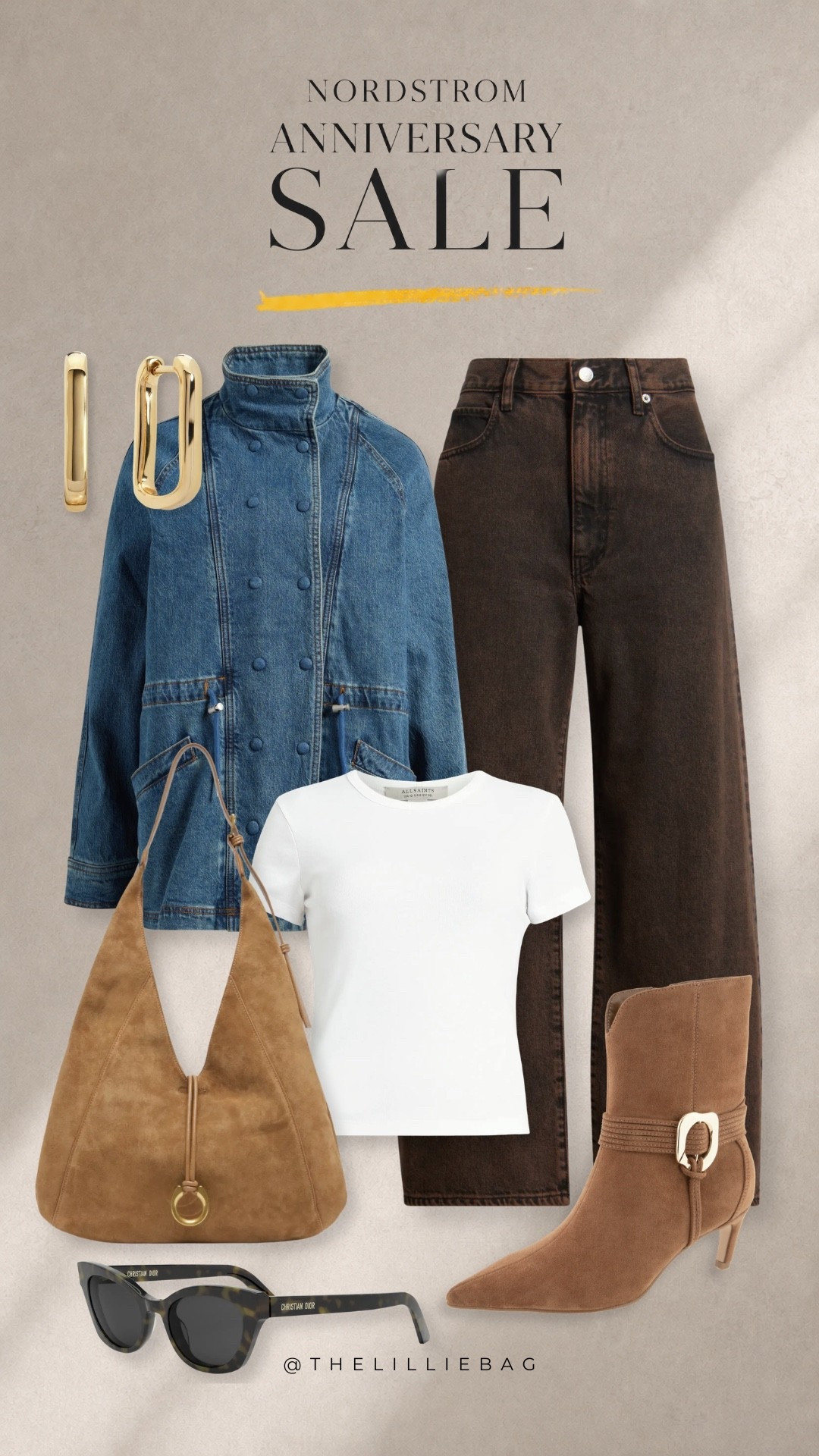 The NSALE is officially live! 🤎 These timeless pieces are some of my favorite picks—from elevated denim and rich brown tones to the perfect suede bag and classic boots. These are the kind of staples you’ll wear year after year.

Happy shopping! Which piece is your favorite?


Nordstrom Anniversary Sale. NSALE. Fall fashion. Denim jacket. Brown jeans. Suede handbag. Ankle boots. Capsule wardrobe. Neutral style. Women’s fashion. Fall outfits.

#LTKootd #LTKSeasonal #LTKSaleAlert