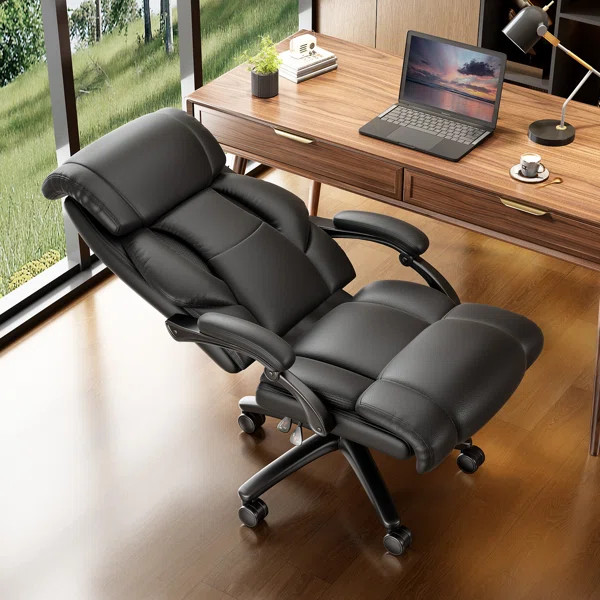 Kelah Executive Reclining Office Chair Big and Tall Office Chair | Wayfair North America