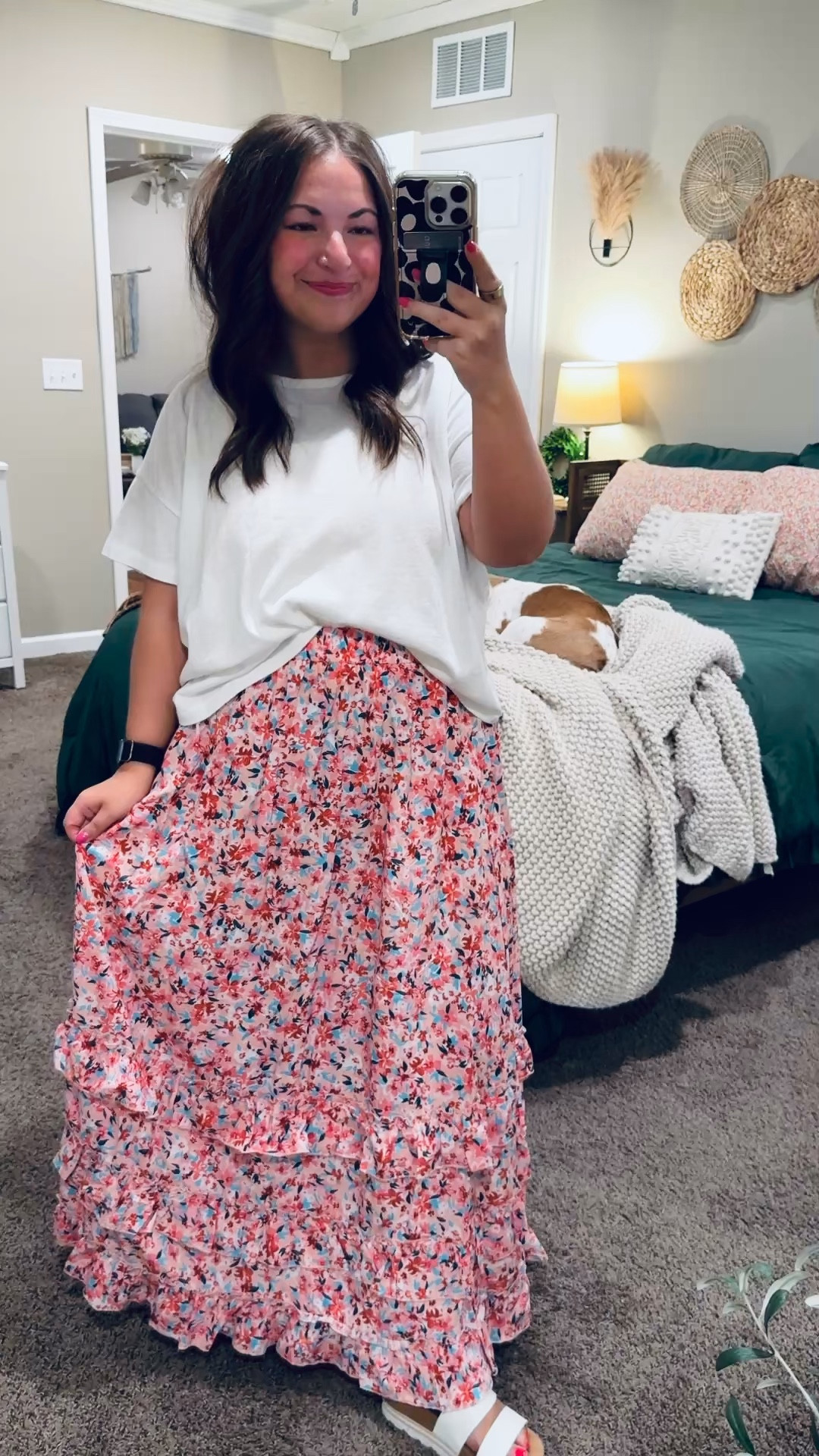 Found the perfect Spring maxi skirt for the classroom 🌷 Flowy, comfortable, and teacher-friendly while still feeling cute.

sandals: fit true to size // wearing a 5
maxi skirt: fits true to size // wearing a large
tee: fits true to size // wearing an XL (kind of a boxy cropped fit) 

 

#LTKootd #LTKMidsize #LTKWorkwear