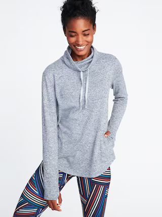 Funnel-Neck Sweater-Knit Performance Pullover for Women | Old Navy US