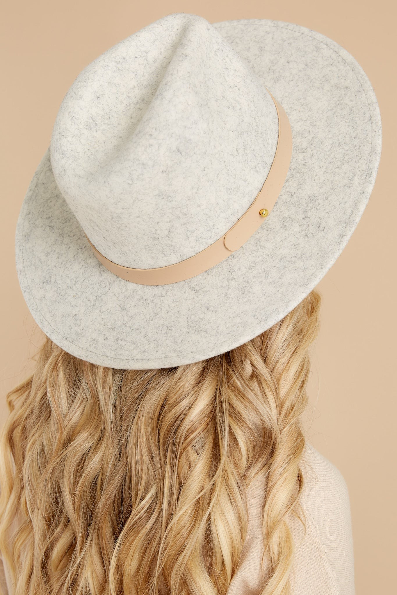 The Speckled Grey Mack Hat | Red Dress 