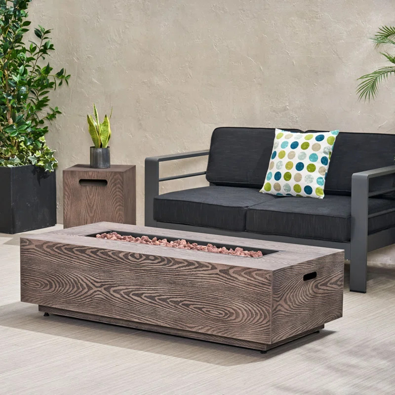 Iron Propane Fire Pit | Wayfair North America