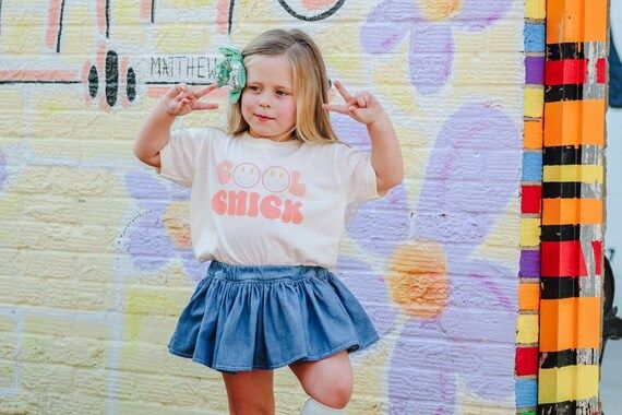 Cool Chick Kids Easter Shirt Easter Tees Easter Shirts | Etsy | Etsy (US)