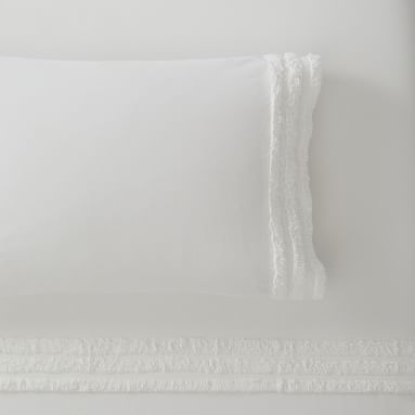 Tufted Cuff Sheet Set | Pottery Barn Teen