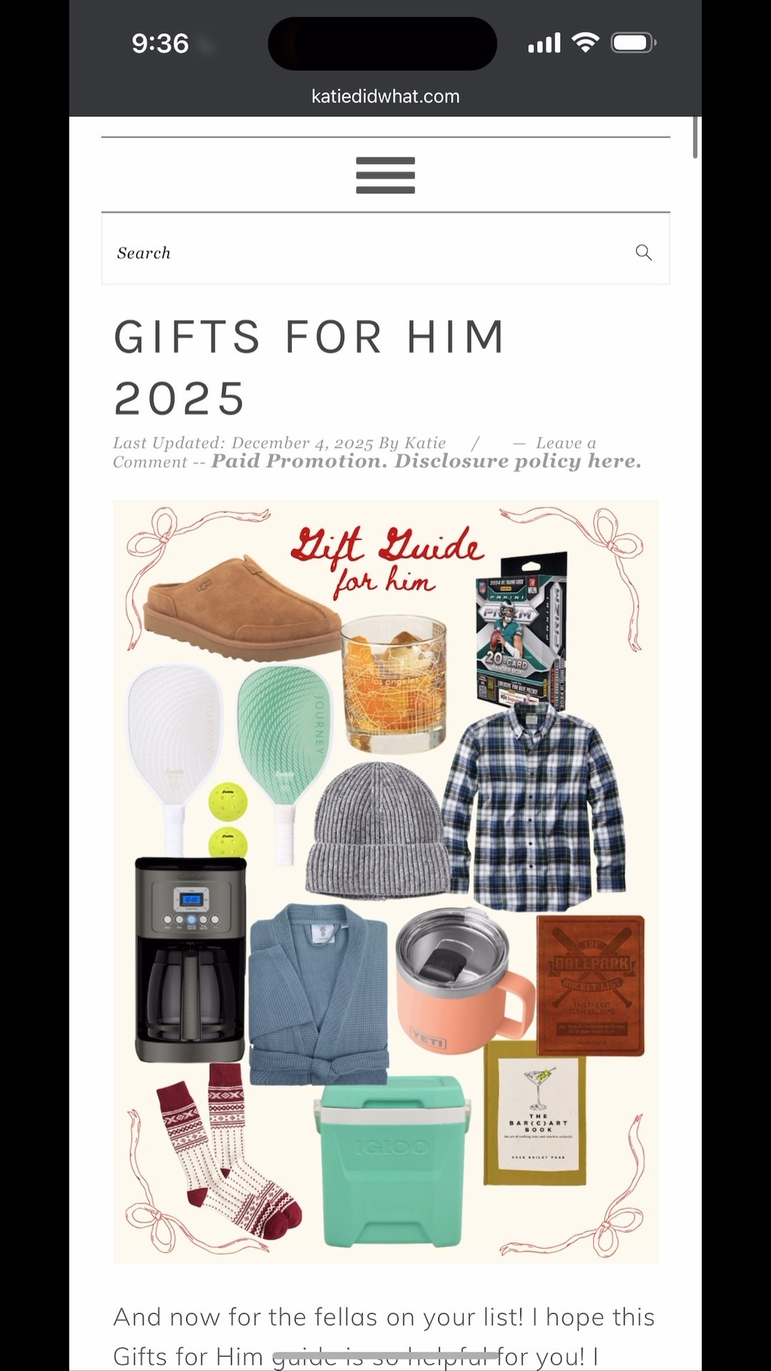 Gifts for him! Gift guide for men, for the guys on your list. I hope this is helpful!! I know men can be hard to shop for, so I enlisted the help of my husband, and we put together this guide with hopefully something for every guy on your list! The sports fanatic, the collector, the bookworm, the puzzle lover, the drink aficionado, I feel like this is a pretty well-rounded set of gifts…

#LTKHoliday #LTKMens #LTKGiftGuide