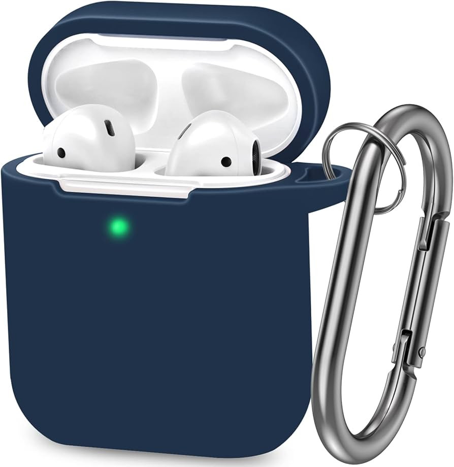 ATUAT Compatible with AirPods Case Cover, Full Protective Silicone Skin Dust-Proof Designed for A... | Amazon (US)