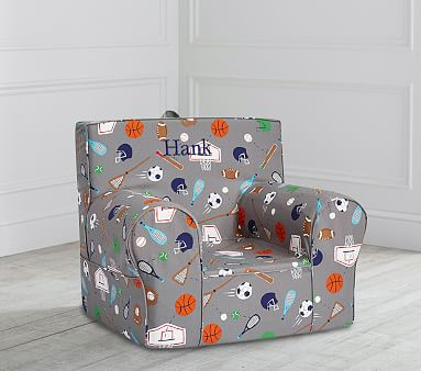 Tyler Sports Print Anywhere Chair® | Pottery Barn Kids