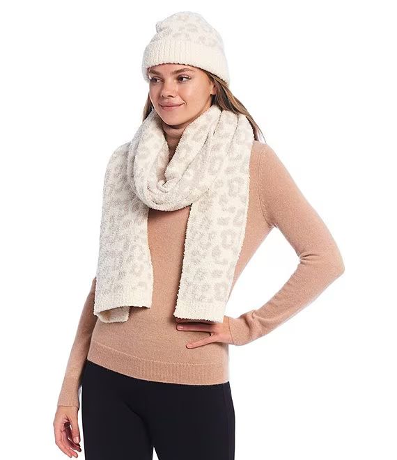 Cozy Chic Collection In The Wild Beanie & Scarf Set | Dillards