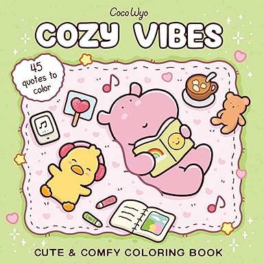 Cozy Vibes: Coloring Book for Adults and Kids (Cozy Spaces Coloring) | Amazon (US)