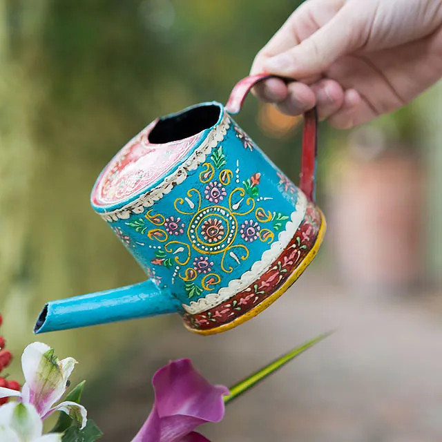 Henna Houseplant Watering Can | UncommonGoods