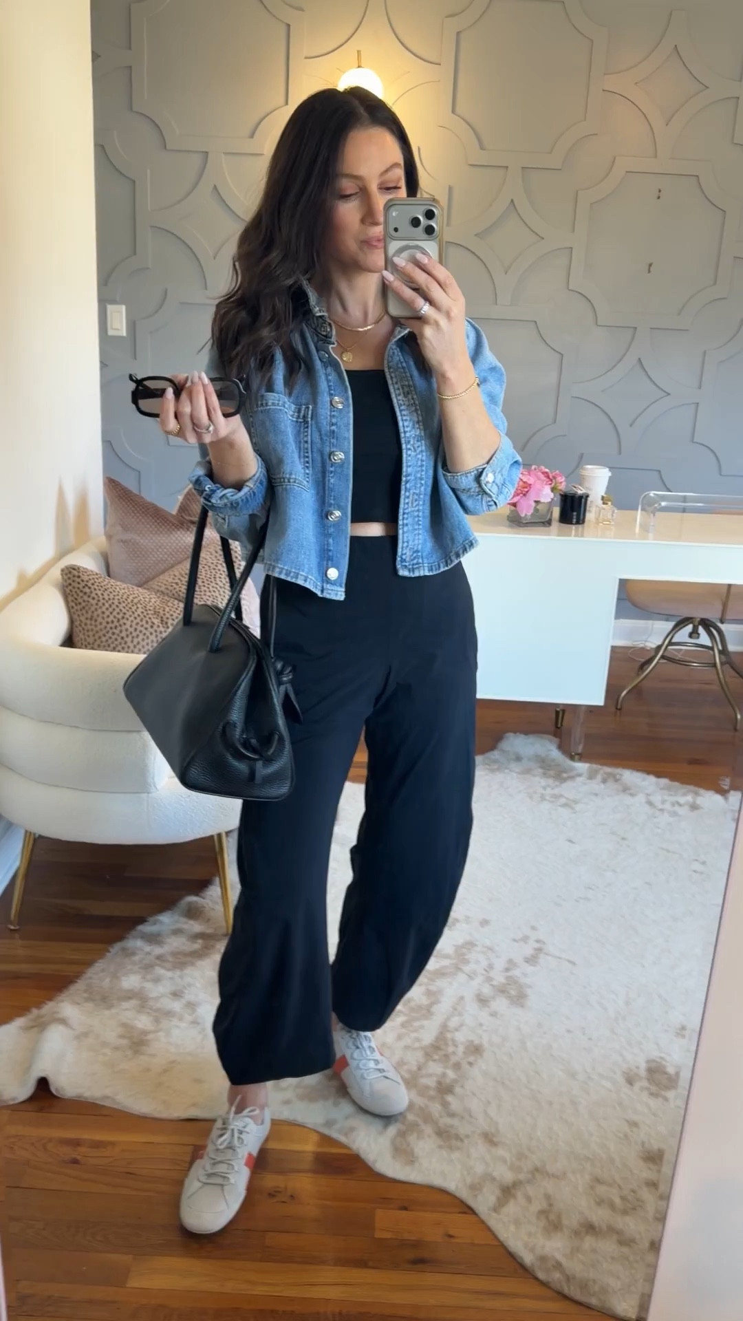 Travel or weekend elevated casual outfit idea! 

#LTKootd #LTKTravel #LTKOver40