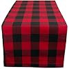 DII Cotton Buffalo Check Table Runner for Family Dinners or Gatherings, Indoor or Outdoor Parties... | Amazon (US)