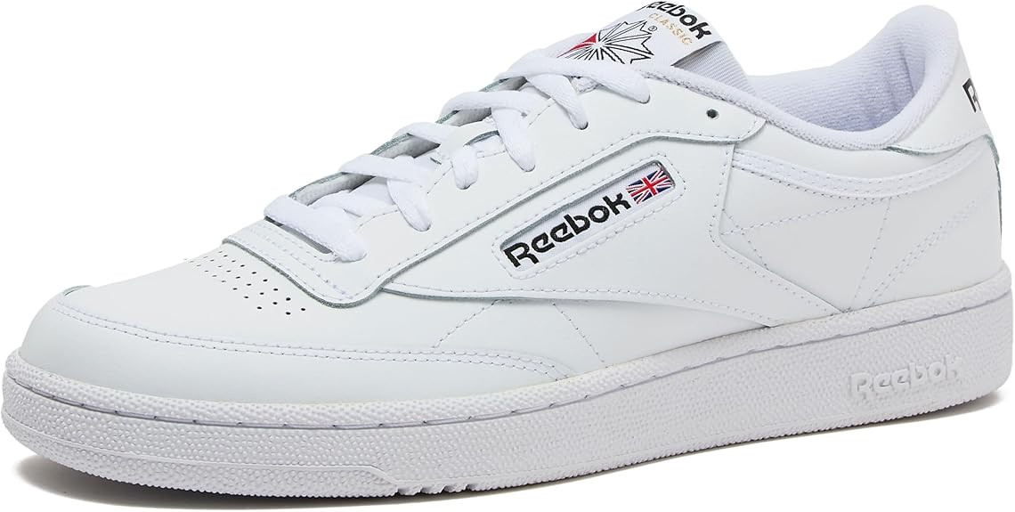 Reebok Club C 85 Mens Tennis Shoes, Casual Fashion White Sneakers for Men | Amazon (US)