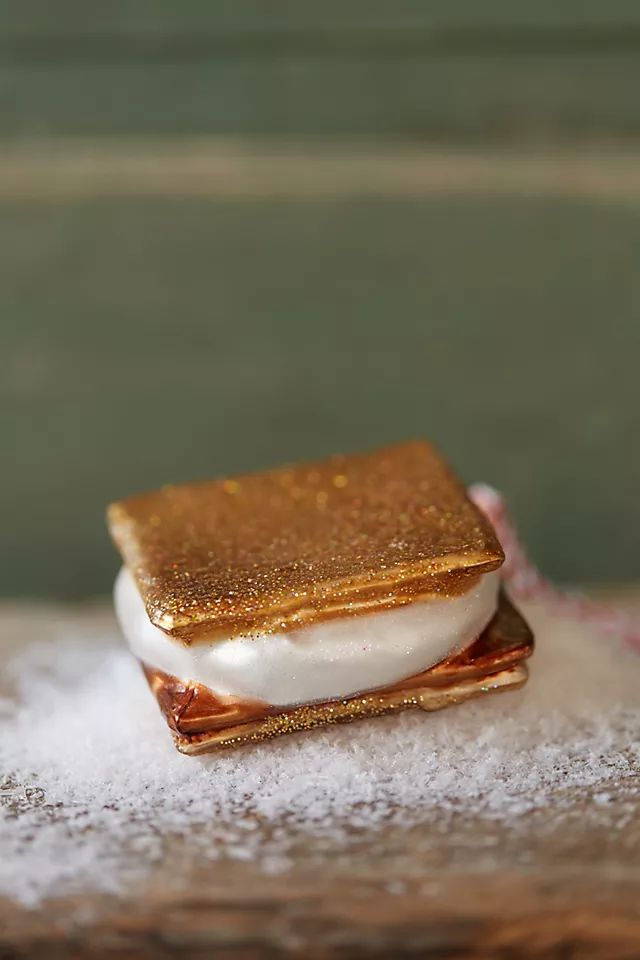 S’more Glass Ornament | Anthropologie (US)