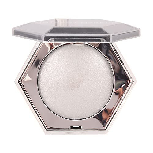 evpct Pearl White Silver Face Highlighter Makeup Shimmer Glitter Diamond Sparkly Highlighters Makeup Palette Powder for Face Body Cheek Pale Skin | Amazon (US)