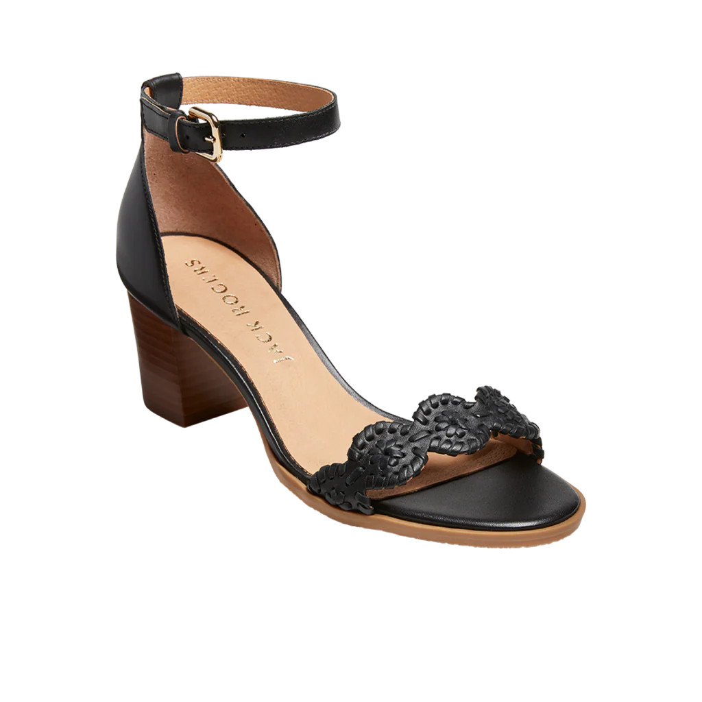 Lauren Ankle Strap Mid Heel | Jack Rogers