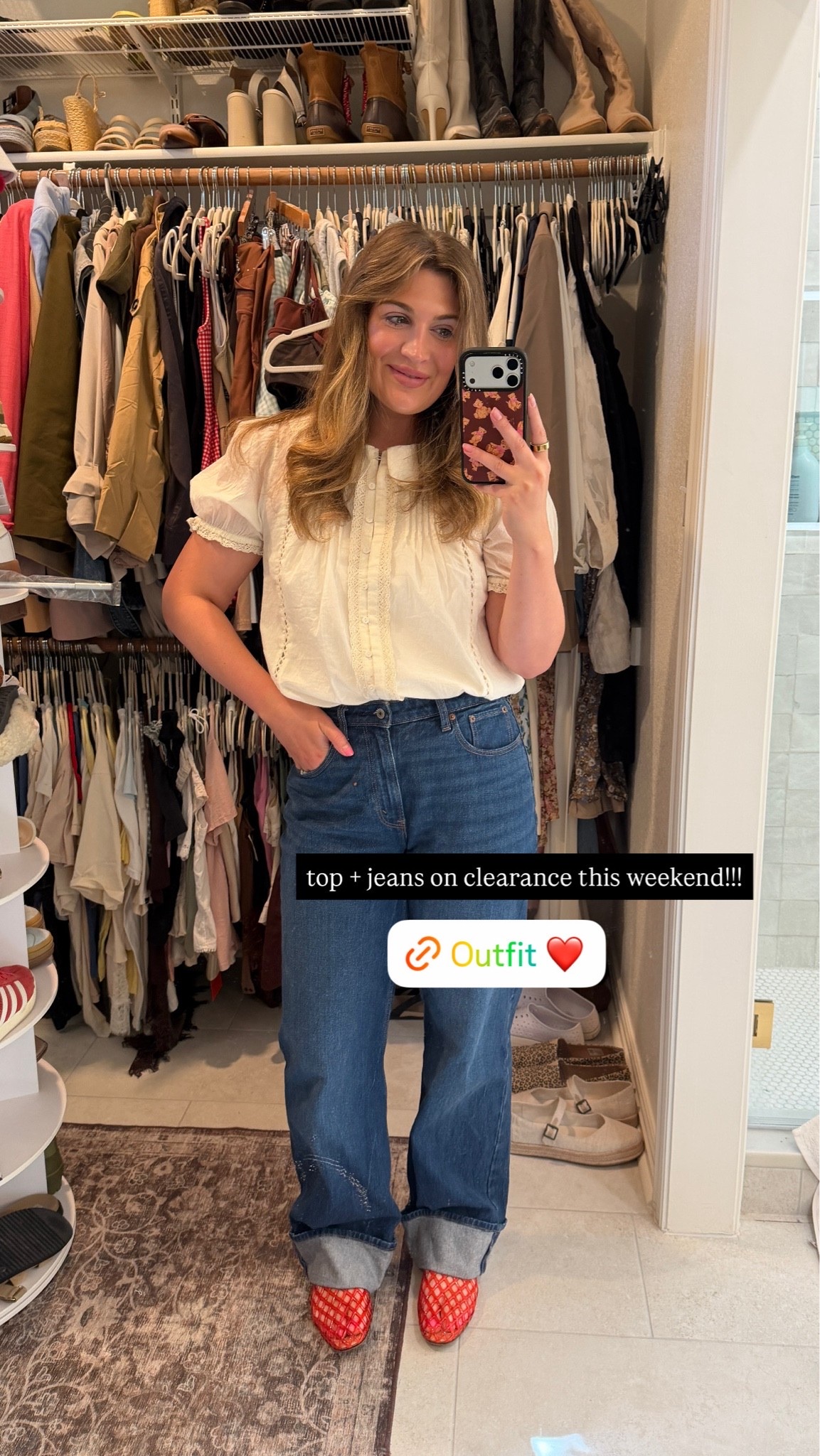 casual church ootd! ❤️ top and jeans on sale!!! Additional 15% off with code AFSUMMER

#LTKgrwm #LTKootd