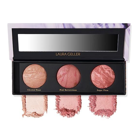 LAURA GELLER NEW YORK Geller's Greatest Better Than Ever 3-Piece Blush-n-Brighten Marbleized Blus... | Amazon (US)