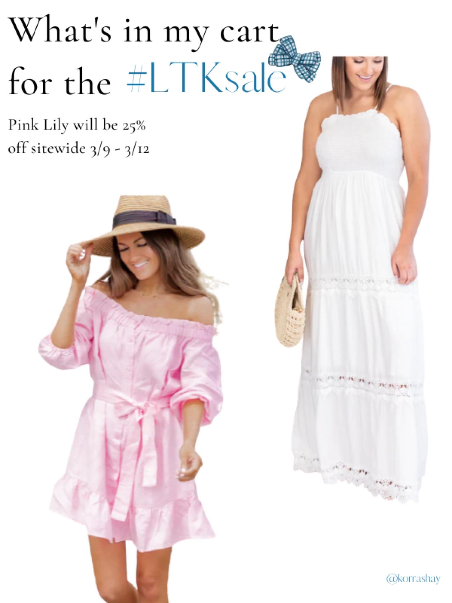 LTKsale what’s in my cart! Pink lily will be 25 percent off from March 9th to 12th 💕 so get your carts planned and ready to jump on these amazing deals!

#LTKSale #LTKsalealert #LTKstyletip