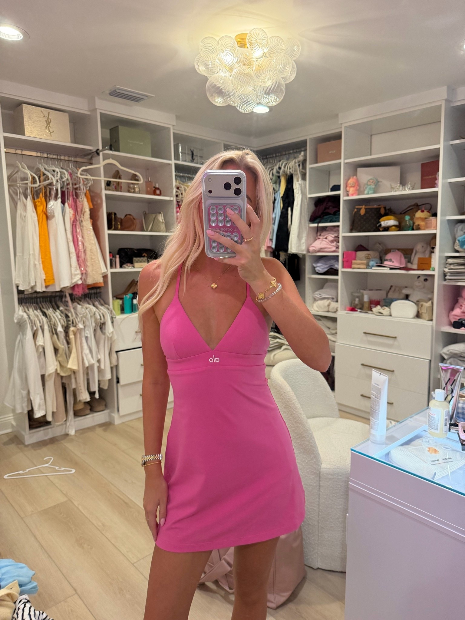 The perfect summer pink dress from ALO💖

#LTKootd #LTKdayinmylife #LTKgrwm