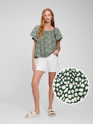 Flutter Sleeve Top | Gap (US)