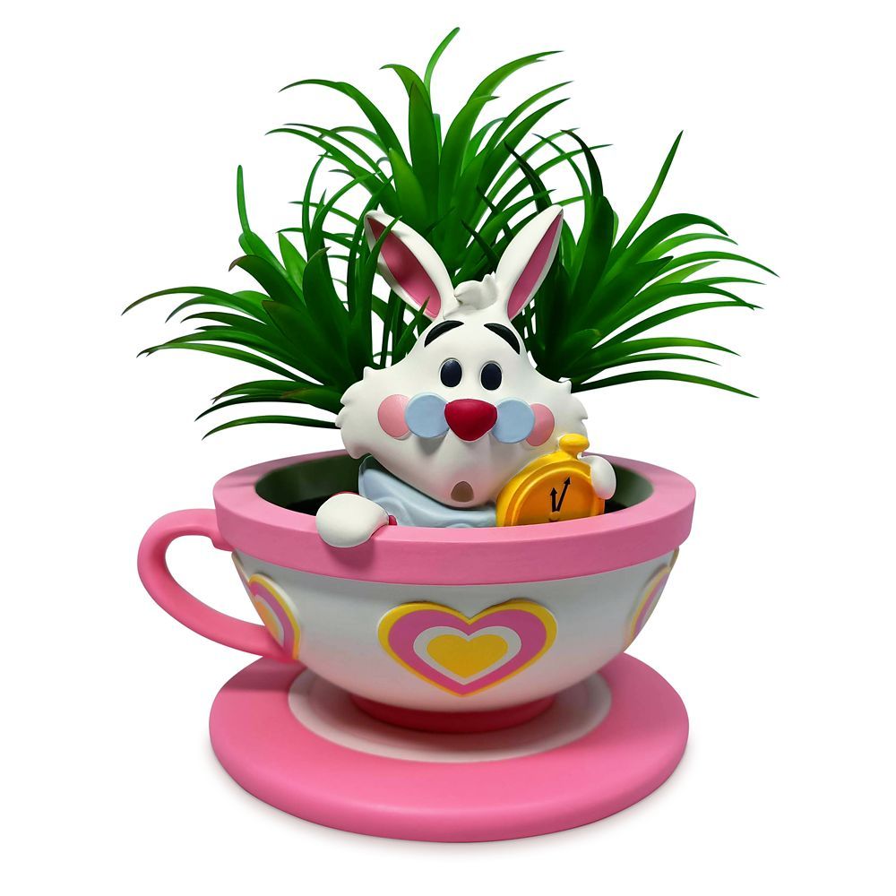 White Rabbit Tea Cup Succulent Planter by Jerrod Maruyama | Disney Store