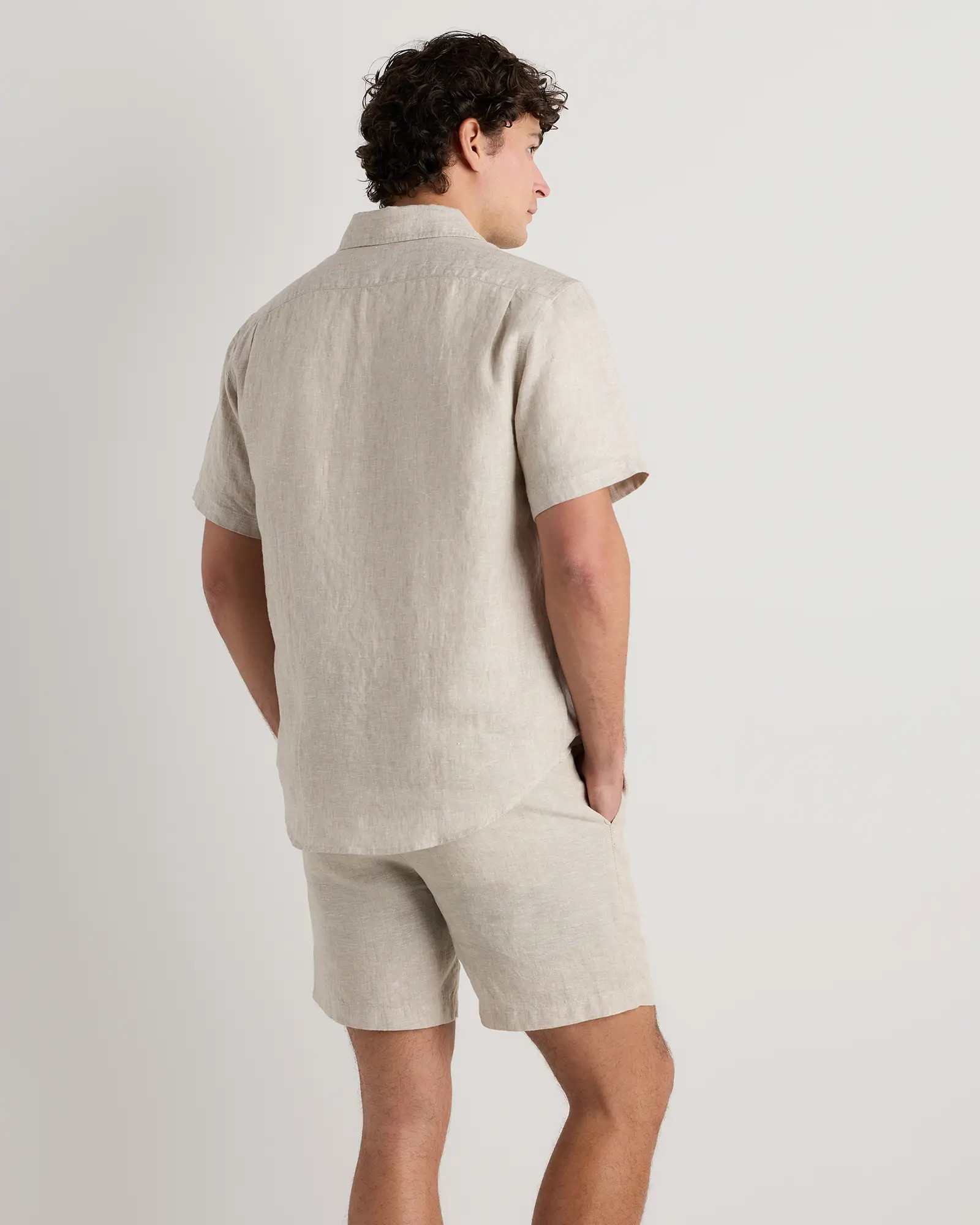 100% European Linen Relaxed Short Sleeve Shirt | Quince