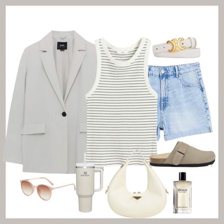 Summer vacation looks, summer outfit, travel outfit, sandals, vacation outfit, smart casual wear, holiday style, casual chic, mules 

#LTKeurope #LTKunder50 #LTKSeasonal