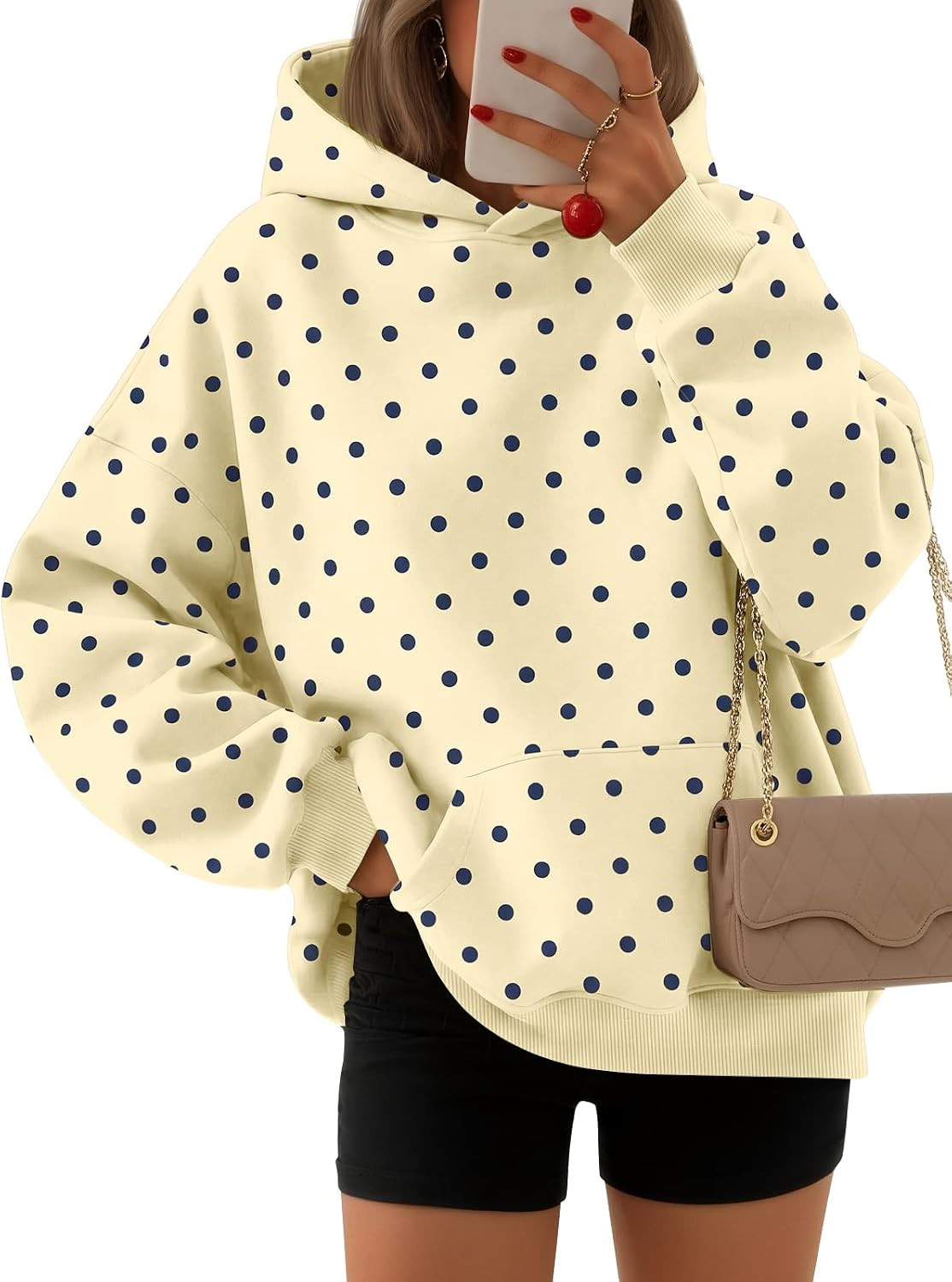 EFAN Women's Hoodies Oversized Sweatshirt Comfort Fleece Sweaters | Amazon (US)