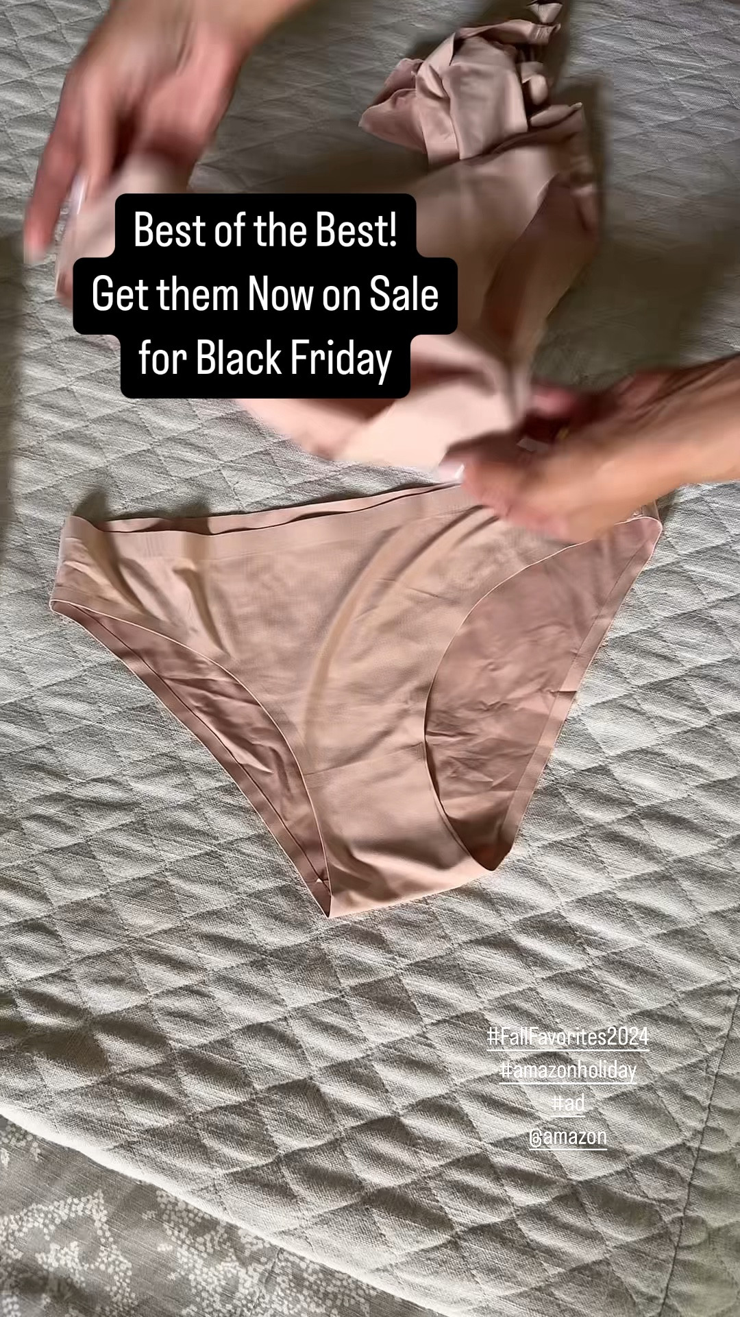 Highest recommendation! Love these underwear!

Big Sale!

#FallFavorites2024
#amazonholiday #ad

#LTKHoliday #LTKSaleAlert #LTKCyberWeek