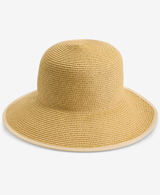Giani BerniniElevated Straw Face Framer Hat | Macy's