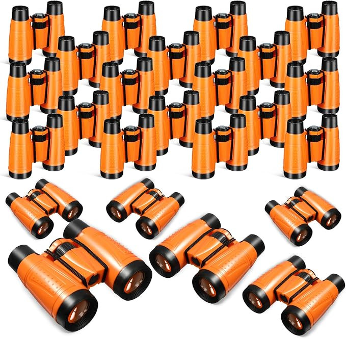 Libima 24 Pcs Binoculars for Kids Educational Compact Kids Binoculars with Neck String Toddler Te... | Amazon (US)