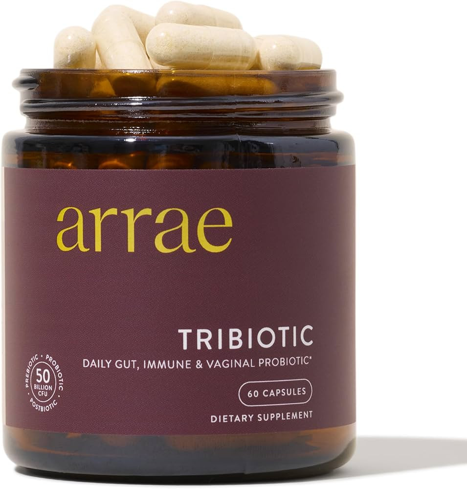 Arrae Tribiotic, Probiotics for Women, Support for Vaginal pH Balance, Gut, Immune, and Feminine ... | Amazon (US)