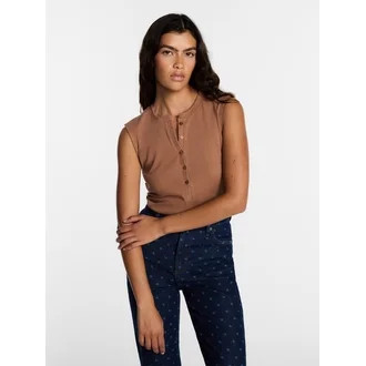 Kacey Lee Women's Henley Tank Top, Sizes XS-XXL | Walmart (US)