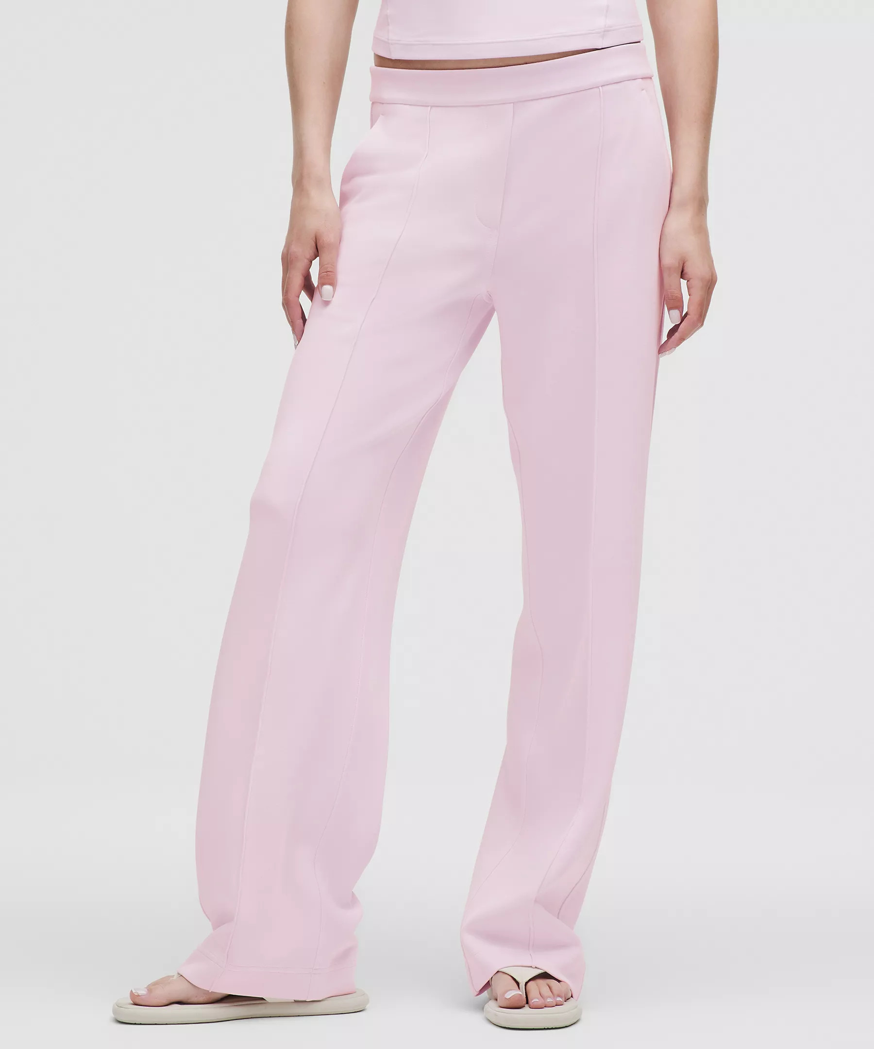 Softstreme Pintuck Mid-Rise Pant | Lululemon (US)