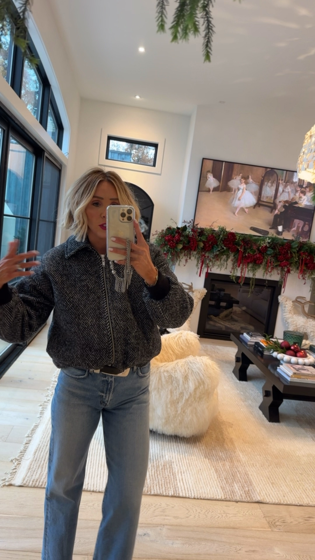 $30.00 off Abercrombie jackets and coats .. wearing a medium 