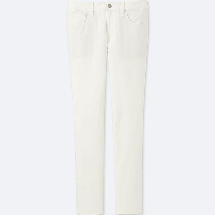 UNIQLO Men's Skinny Fit Tapered Color Jeans, White, 30 in. | UNIQLO (US)