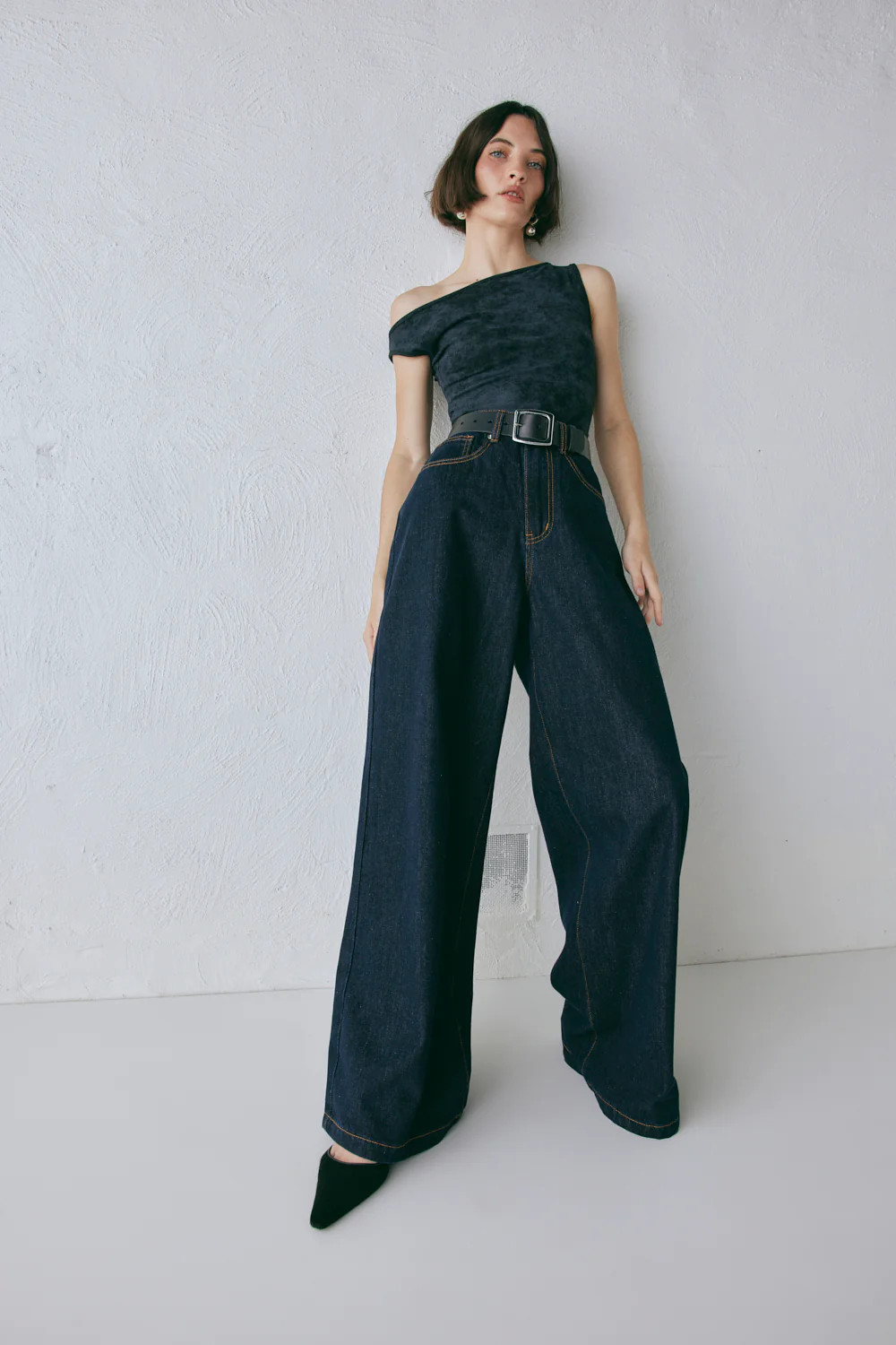 Aston Denim Jeans Indigo | VRG Grl