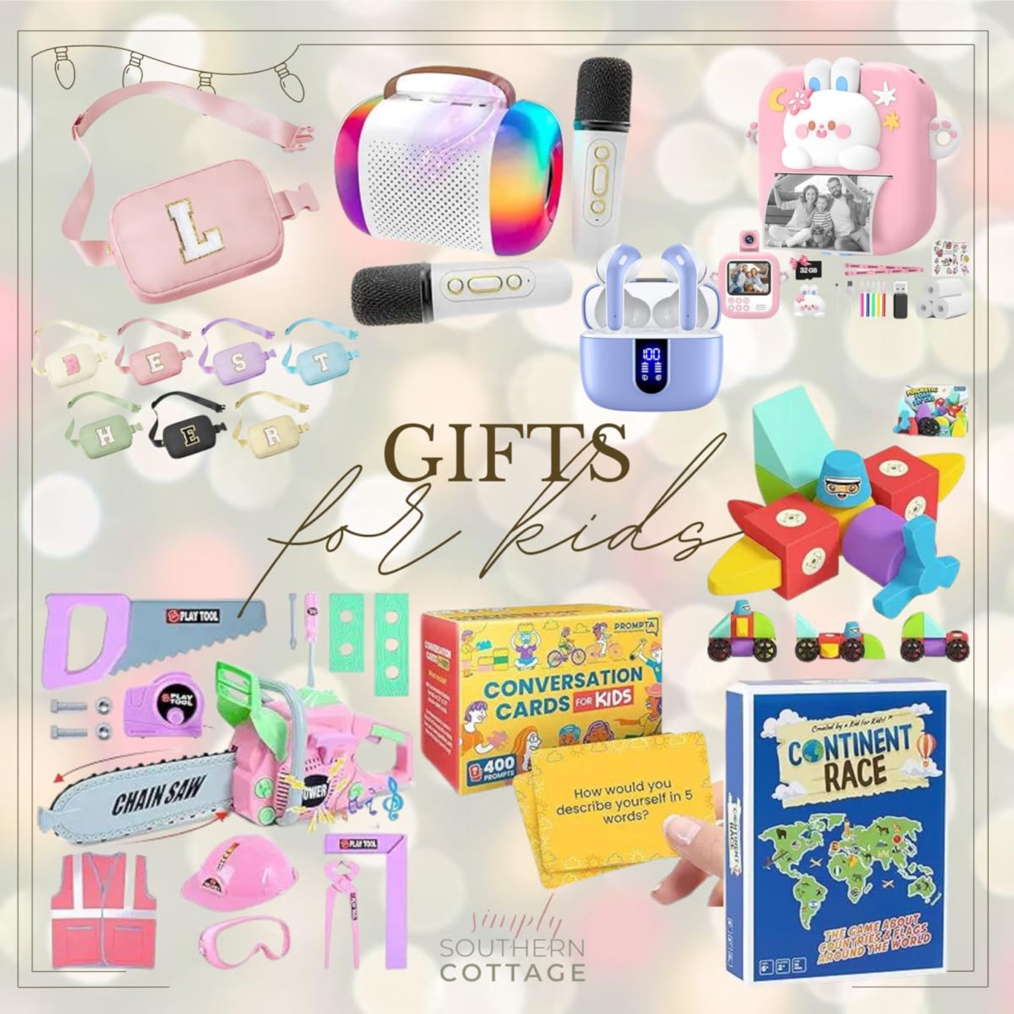 Gifts that all kids would love💕

gift guide - gift ideas - gifts for kids - karaoke machine - learning games - construction toys - monogram fanny pack - little girl gifts - 6 year old gifts 

#LTKSeasonal #LTKGiftGuide #LTKHoliday