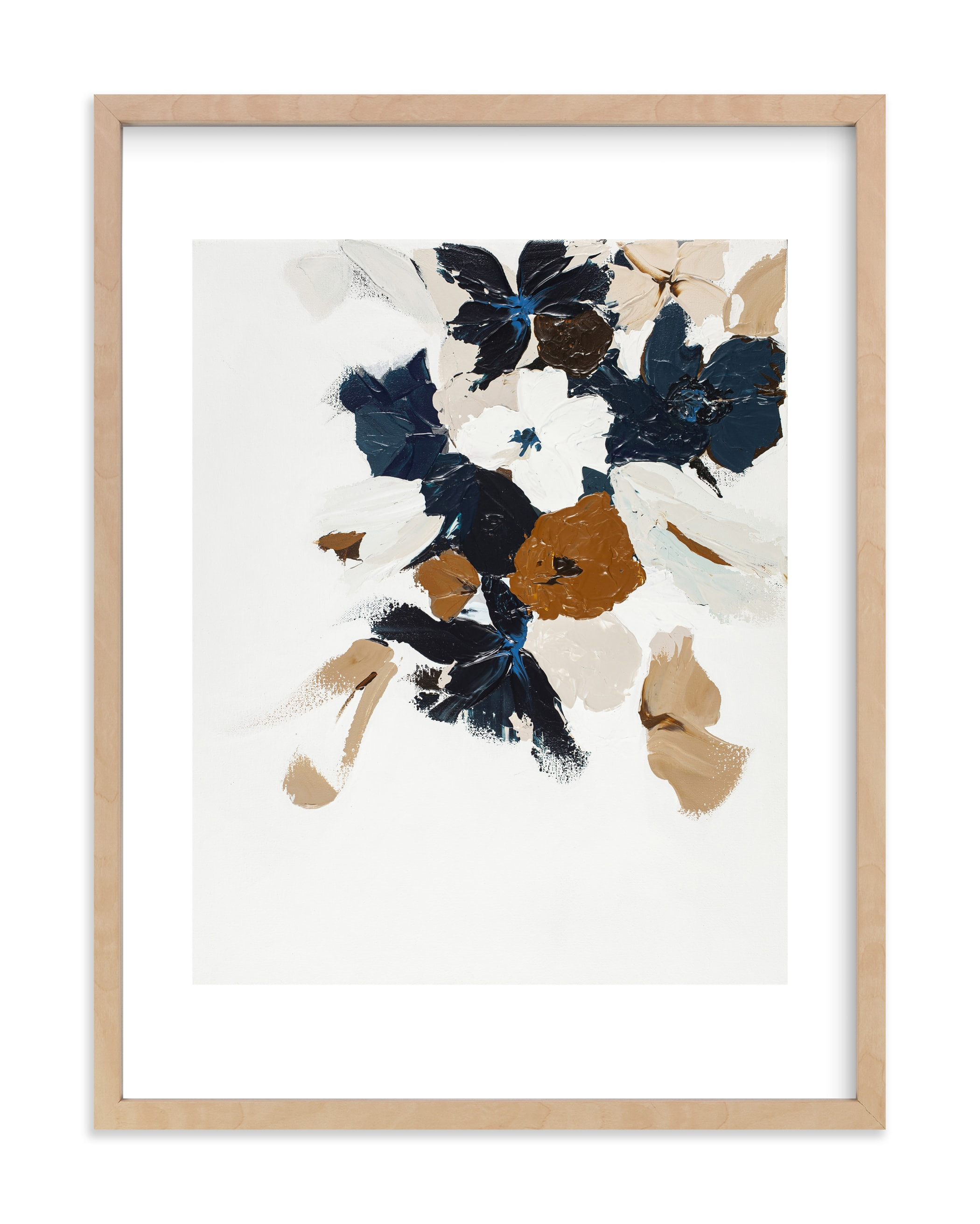 "Abstract Botanical Floral Diptych II" - Painting Limited Edition Art Print by Caryn Owen. | Minted
