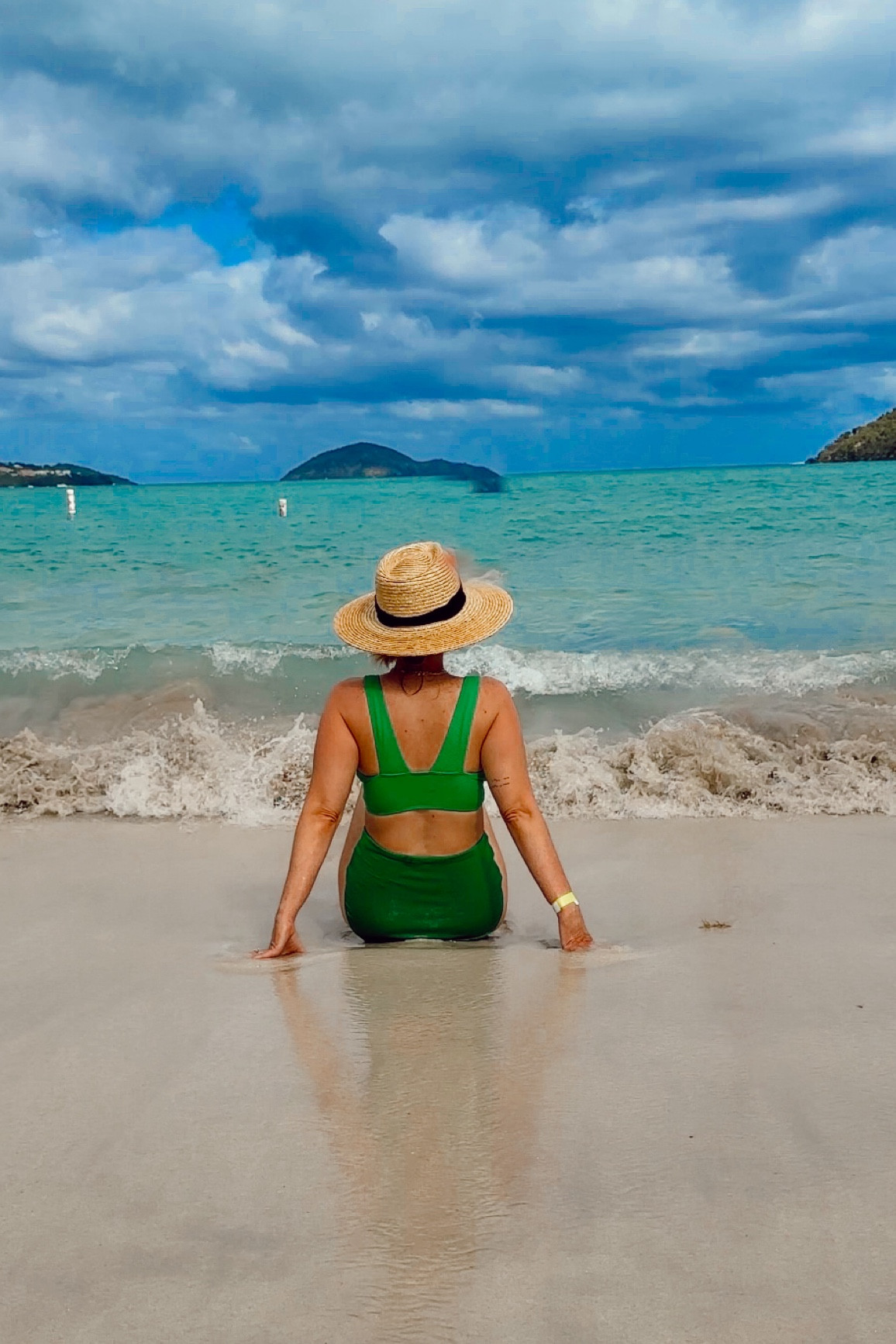 Two piece high waisted swimsuit  

#LTKover40 #LTKtravel #LTKswim