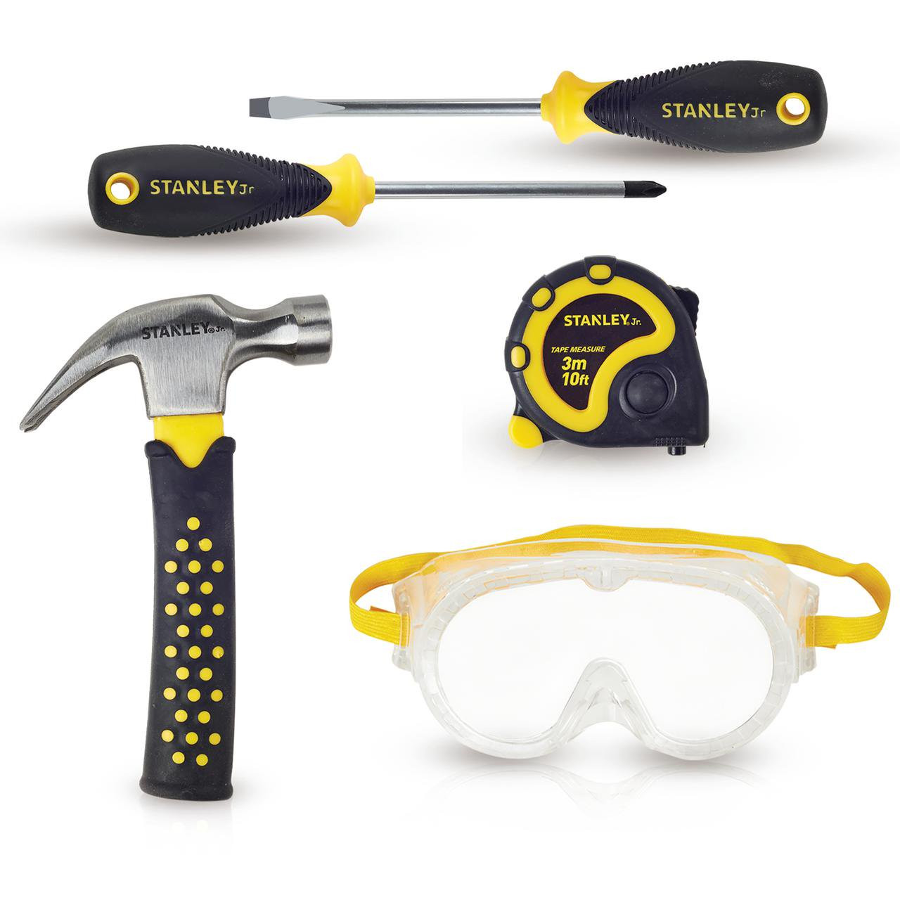 STANLEY Jr. ST004-05-SY_AMZ 5-Piece Hand Tool Construction Toy Set | Walmart (US)