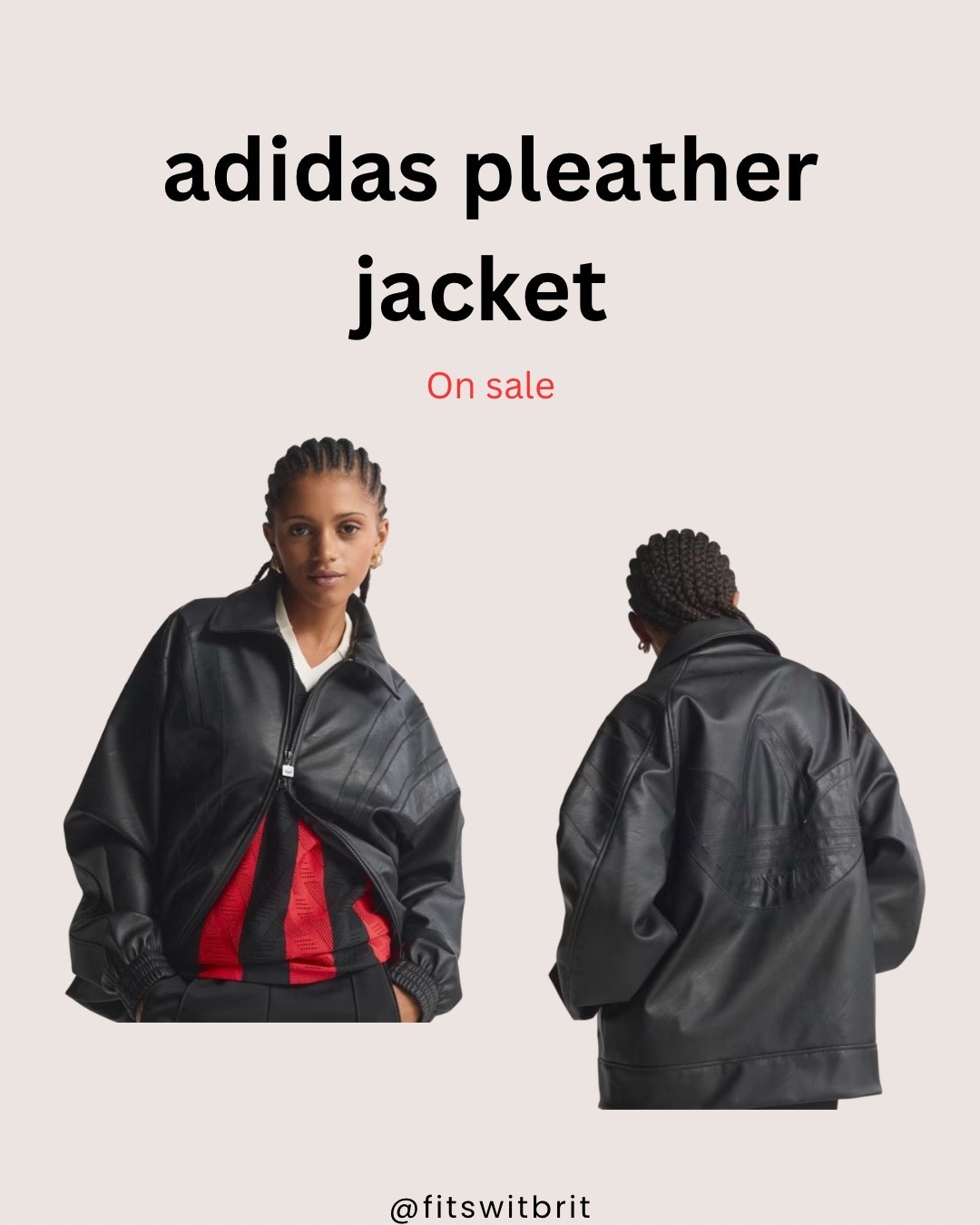 Adidas pleather jacket on sale

#LTKSeasonal #LTKSaleAlert