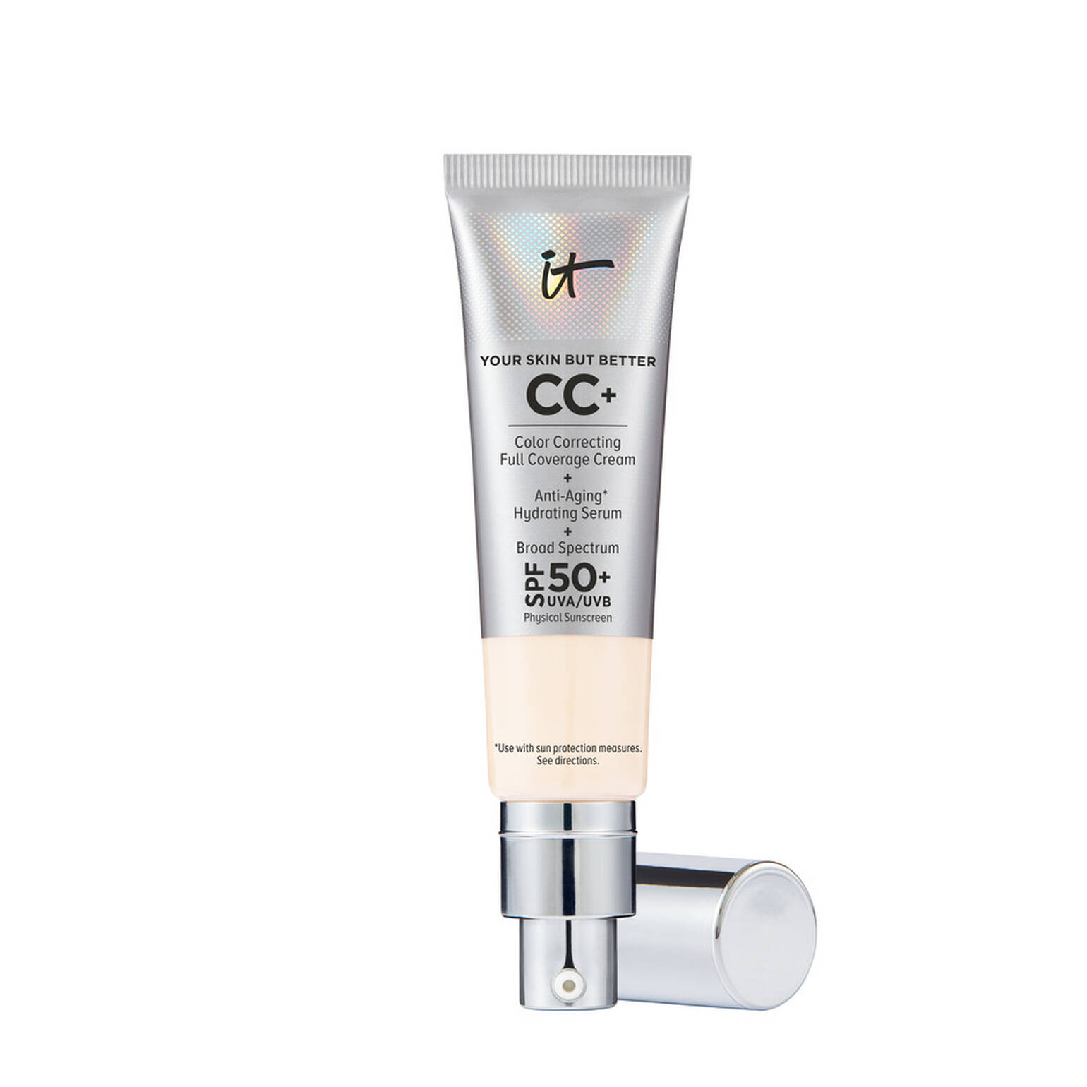 CC+ Cream Full-Coverage Foundation with SPF 50+ | IT Cosmetics (US)